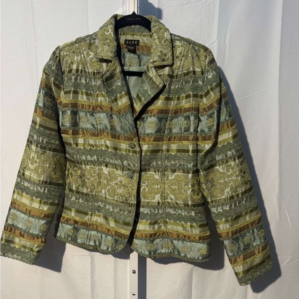 Women's Multicolor Jacket/Blazer by ELCC Size M